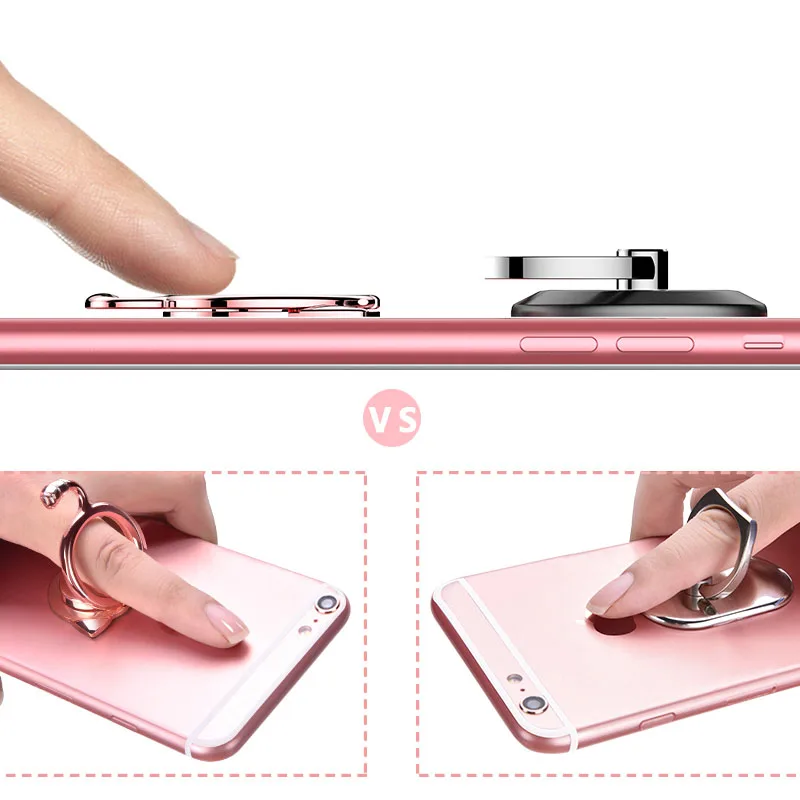 Oatsbasf 360 Degree rotate Finger Ring Mobile Smartphone Stand Holder For iPhone XS Max Xiaomi Samsung S9 All Smart Phone Holder Oatsbasf 360 Degree rotate Finger Ring Mobile Smartphone Stand Holder For iPhone XS Max Xiaomi Samsung S9 All Smart Phone Holder
