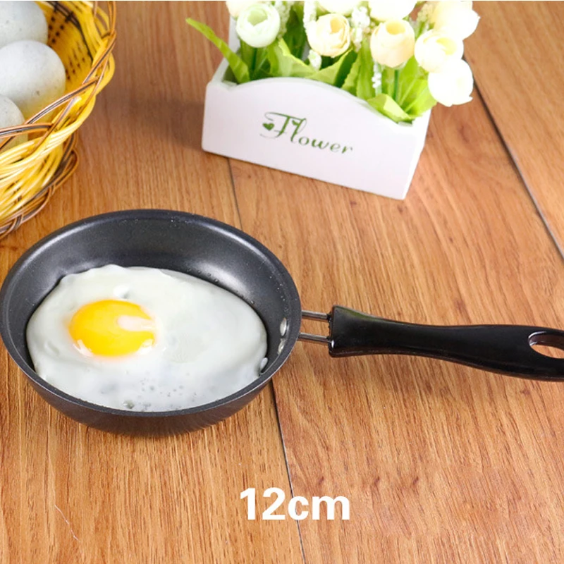 12CM Nonstick Pan Non stick Cookware Frying Pan Saucepan Small Fried