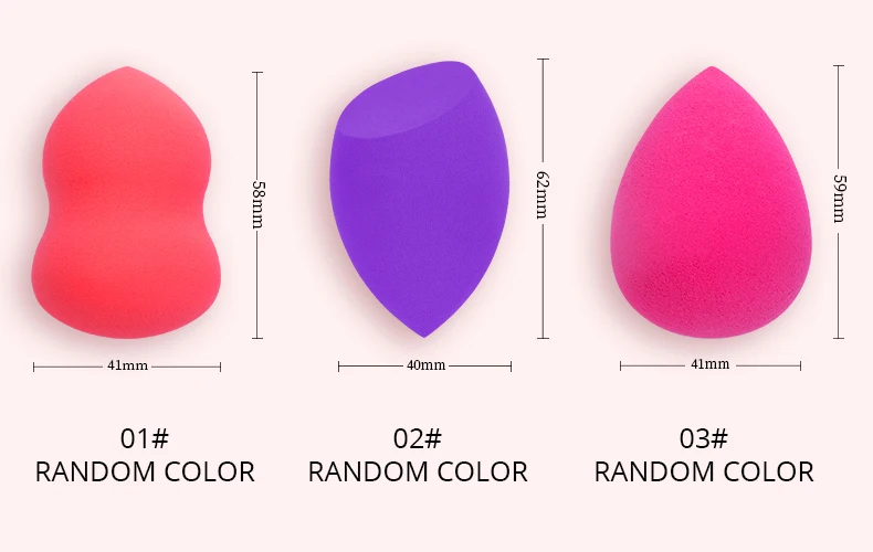wet and dry use Makeup Sponge Foundation Cosmetic Puff (2)0