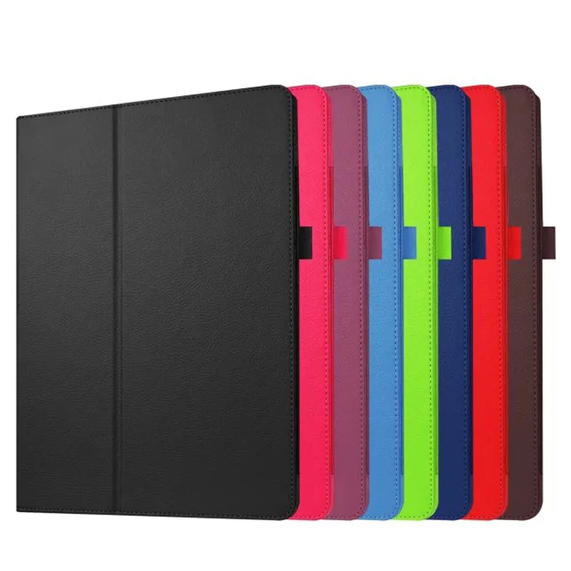 Новый роскошный 2 складной держатель для Folio Stand откидной кожаный чехол защитный