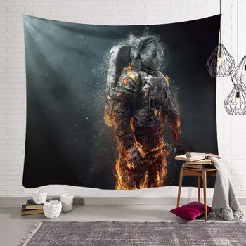 

The Science of Interstellar Walk Astronaut Home Outdoor Decorative Outdoor Tapestry Wall Hanging Sheets Picnic Cloth Decor Gift