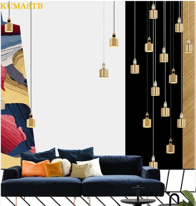 Gold Pendant Lamp 12