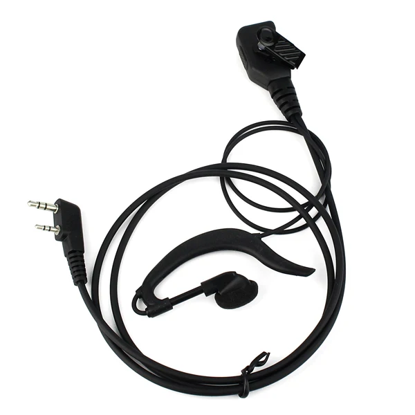 Fone de Ouvido Acessórios para Kenwood g tipo Ajustável Volume Fone Walkie Talkie - Baofeng Uv-5r Retevis H-777 10 Pçs Ptt 6 para kenwood baofeng UV-5R retevis H-777