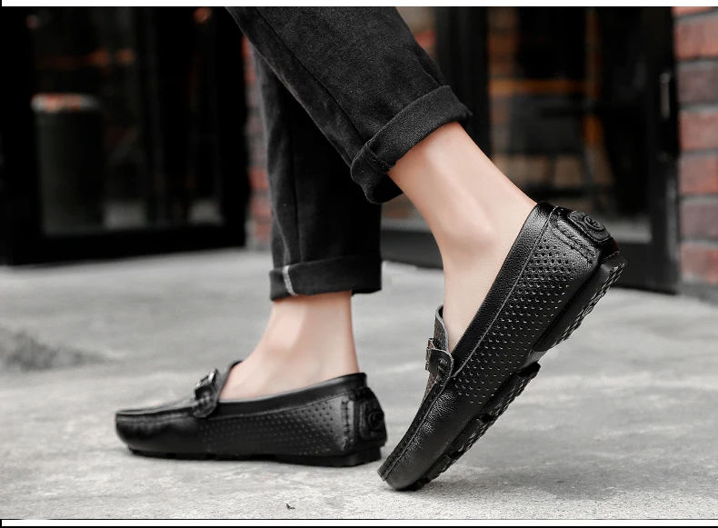 men leather loafers slip on driving shoes (19)