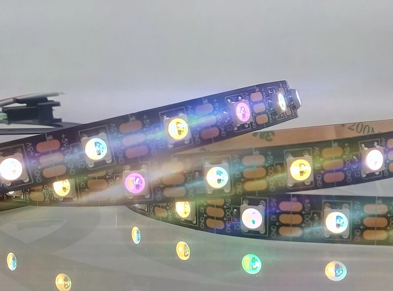 

SK6812(Similar WS2812 WS2812B)Led Strip,RGBCW RGBNW RGBWW 4 In 1 Individually Addressable IC IP30/IP65/IP67 DC5V