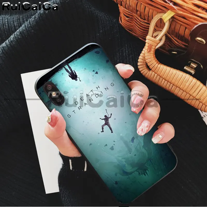 RuiCaiCa Death Stranding Мягкий Силиконовый ТПУ чехол для телефона Apple iPhone 8 7 6 6S Plus X XS MAX 5 5S SE XR сотовые телефоны - Цвет: A16