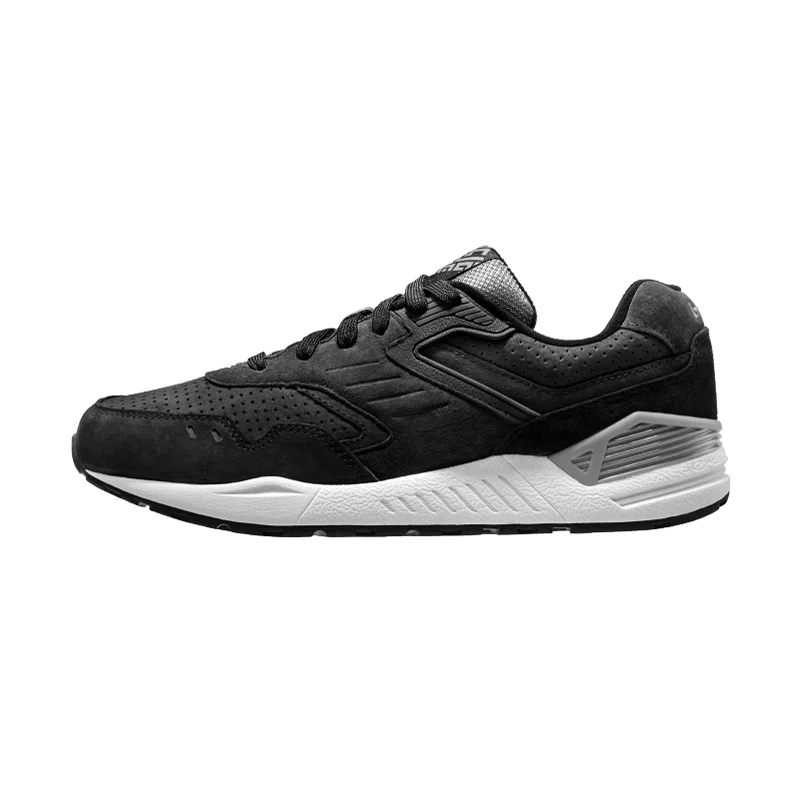 Мужская спортивная обувь, Натуральная кожа, Ретро стиль, кроссовки 3M, аутентификация, водонепроницаемые мужские кроссовки, размер 39-46, XRHA007 - Цвет: XRHA007 Black