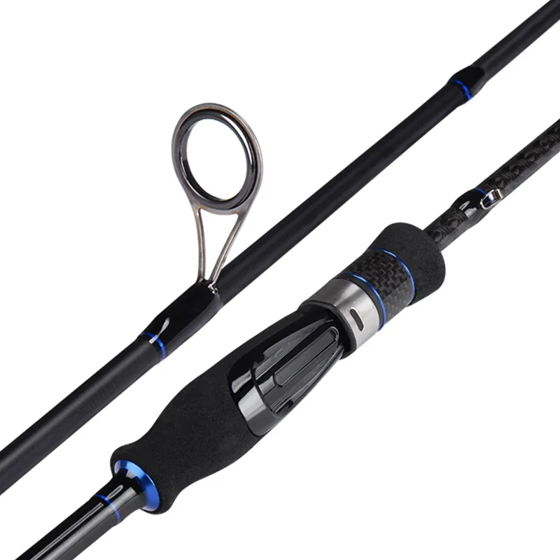 

Fishing Rod with 2 Rod Tips 1.83m/6' 1.98m/6'.6" 2.13m/7' 2.28m/7'.6" Spinning Baitcasting Carbon Fishing Rod Salt/Fresh Water