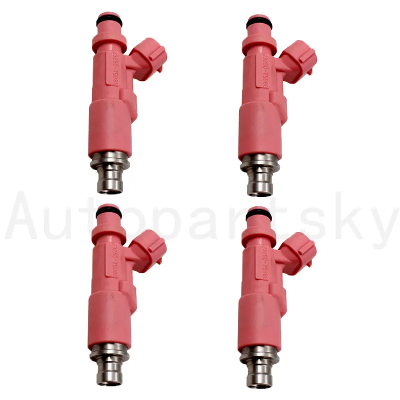 4 шт. для Марка Toyota Tacoma и 4runner Tacoma OEM ЧАСТЬ#23209-79135 2320979135 2325075080 23250-75080 Топливная форсунка
