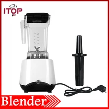 1.5L Blender White Electric Fruit Juice 5 Speed Kitchen Tool Tabletop Type 1500W Food Processor