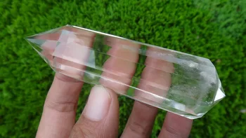

12 sided VOGEL Style Clear QUARTZ CRYSTAL DT Wands POINT Healing 94g Free Shipping