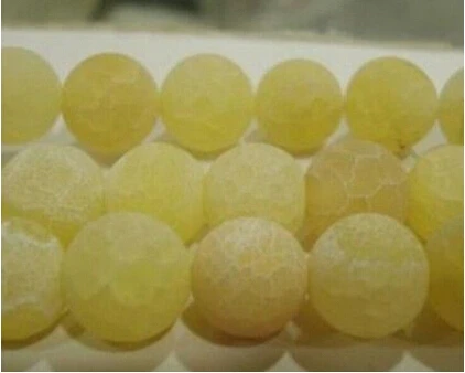 

Free shipping >>@ >819 Wholesale 5 Strands 6mm Yellow Dream Fire Dragon Veins Agate loose Bead 15