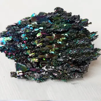

Colorful Mineral Ore Ornaments Malachite Light Home Kitchen Decoration Mineralstone Titanium Quartz Cluster Figurine Mystic