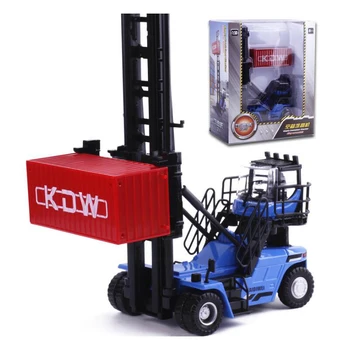 

1:50 High Simulation Alloy Engineering Vehicle Empty cContainer Stacker Car Models for Kids Toys Collection