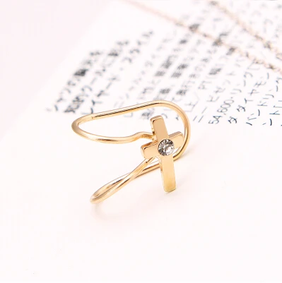 

ES679 Fashion Unicorn Brincos News Girls Earing Bijoux Aros Cross Clip Ear Cuff Earrings For Women Jewelry Earings One Direction