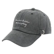 Хлопковая бейсбольная Кепка унисекс в стиле хип-хоп, Повседневная джинсовая кепка с вышитыми буквами, модная бейсбольная кепка Topee Gorras Para Hombre Trucker, Кепка