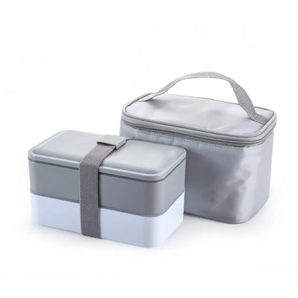 

Tableware Home Fashion Double Separated Sealed Plastic Bento Box Microwave Tableware 025