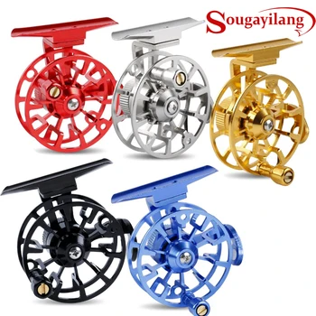 

Sougayilang 2BB 52g Full Metal Fishing Reels Protable Mini Ice Fly Fishing Reels Wheel Winter Fishing Tackle
