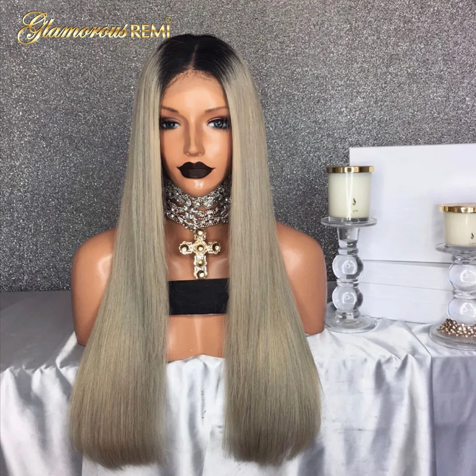 1b grey straight wigs (3)