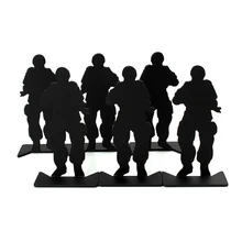 Ohhunt охотничий металлический целевой модуль 80x44 мм черный для стрельбы упражнений