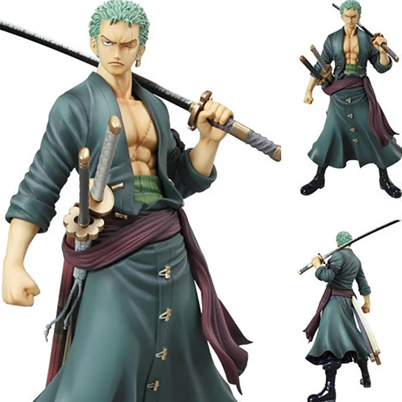 

24cm One Piece Roronoa Zoro SA-MAXIMUM Ver. PVC Action Figure Anime One Piece Roronoa Zoro Collectile Model Toys for children