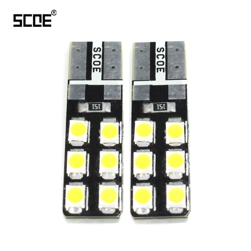 SCOE Ошибка бесплатно 2X 12SMD высокое качество светодиодный передний боковой габаритный светильник лампа источник для Mercedes Benz b-класс W245 W246 2005