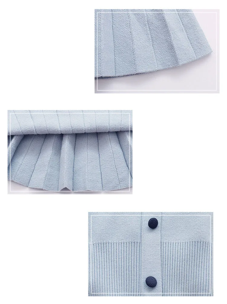 knitting big girl long sleeve set knitted kid girls set 2017 pink blue knit sweaters tops pleated skits children clothing suits  5 6 7 8 9 10 11 12 13 14 15 years little teenage girls  clothing set for girls girls winter set girl clothing se (4)