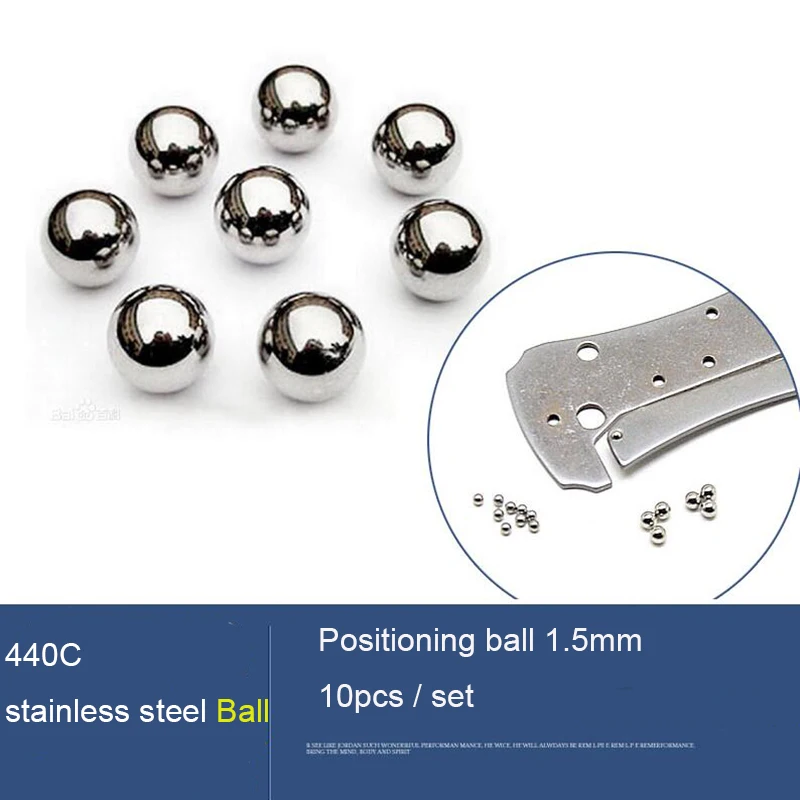 

Knife Blade opening and closing 440C Steel Detente Ball - .059 (1/17) - Stainless - Package of 10