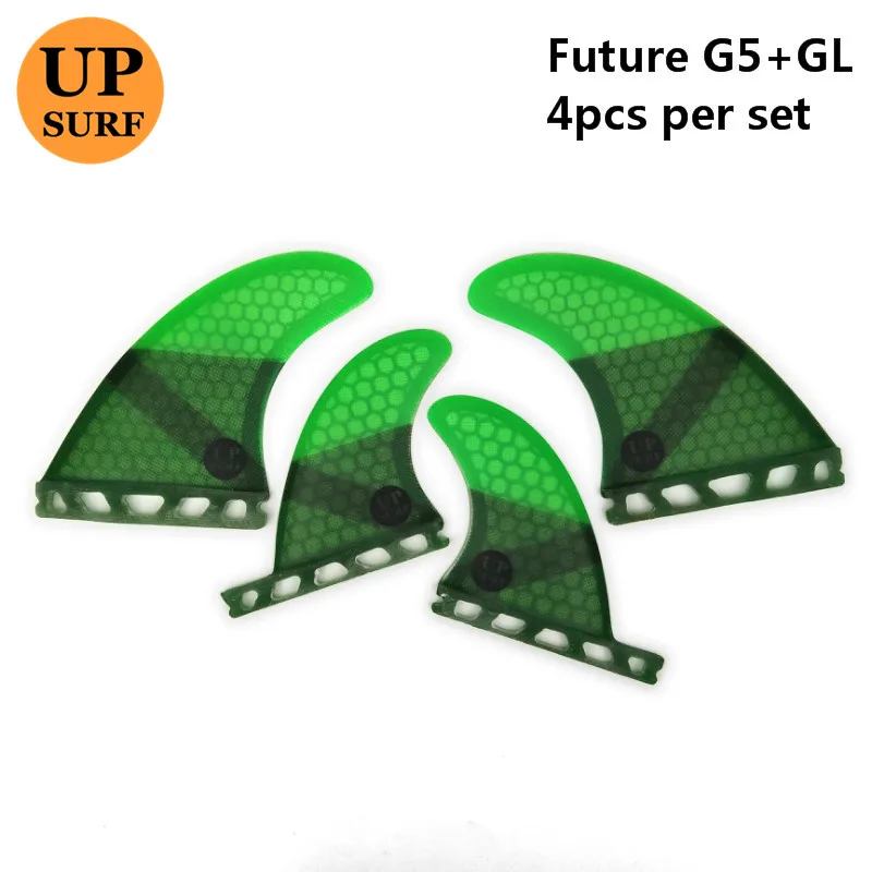 Future fins G5 + GL Quad Fins 4 цвета логотип upsurf|Серфинг| |