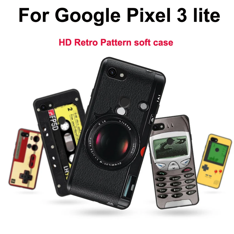 Чехол для Google Pixel 3 lite pixel3lite 5 6 дюйма мягкая задняя крышка телефона из ТПУ с