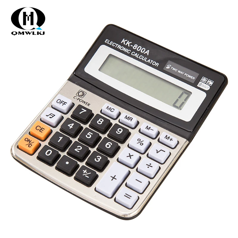 

Office Finance Calculator Calculate Commercial Tool Battery Powered 8 Digit Electronic Calculator For Office School Supplies
