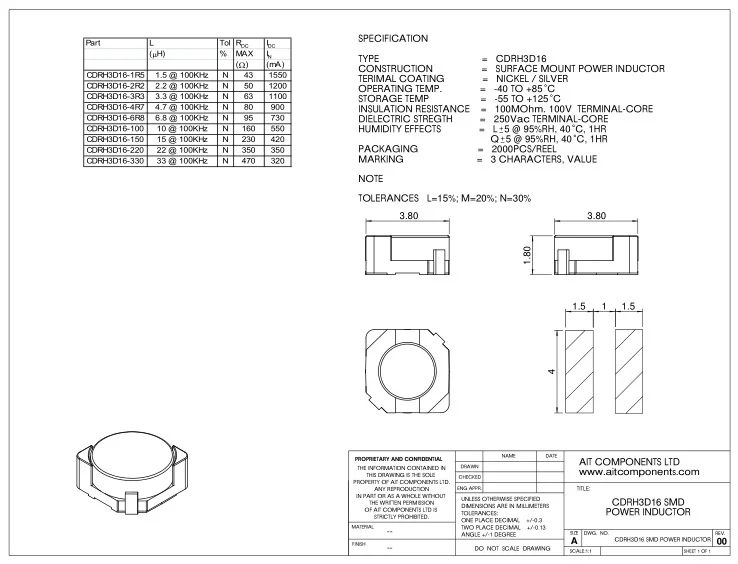 Free Ship With Tracking 100pcs High Quality Cdrh 3d16 2 2uh 4 7uh 10uh 22uh 47uh Shielded Inductor 2 2uh Smd Power Inductor Power Inductor Smd Power Inductorshielded Inductor Aliexpress