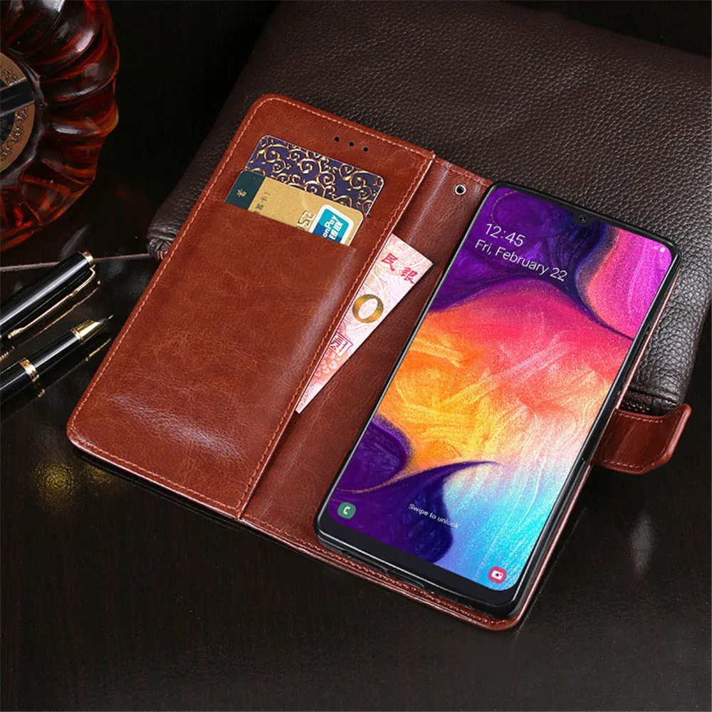 Flip Leather Case For Samsung Galaxy A50 A30 A20 A10 A70 Luxury Vintage Wallet Case For Samsung M30 M20 M10 Silicone Back Cover  (9)