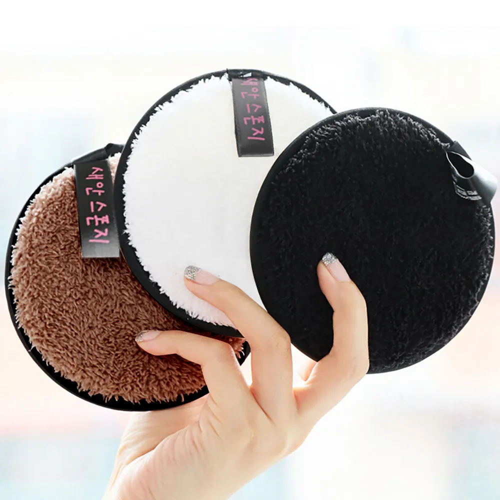 

Magical Makeup Remover puff Microfiber Cloth Pads Remover Towel Face Cleansing Makeup For Women promotes health P# dropshiop 827