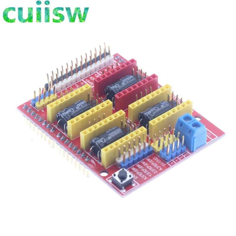 Щит с ЧПУ v3 гравировальный станок/A4988 драйвер Плата расширения для Arduino