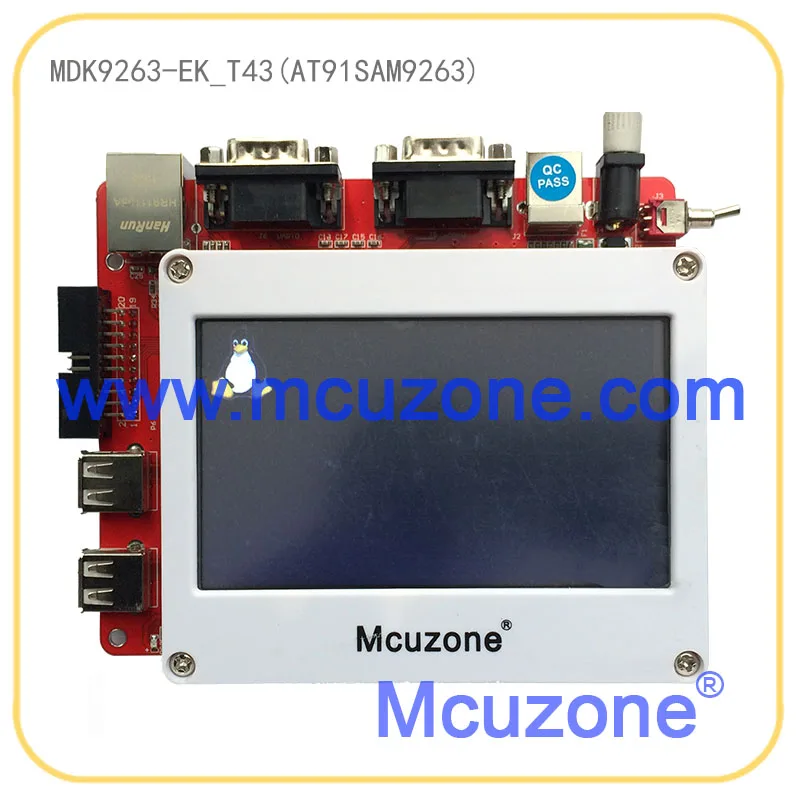 

MDK9263-EK-T43 AT91SAM9263B 4.3' TFT LCD touchscreen 480*272 can linux QT 4.8.6 ATMEL ARM9 free shipping