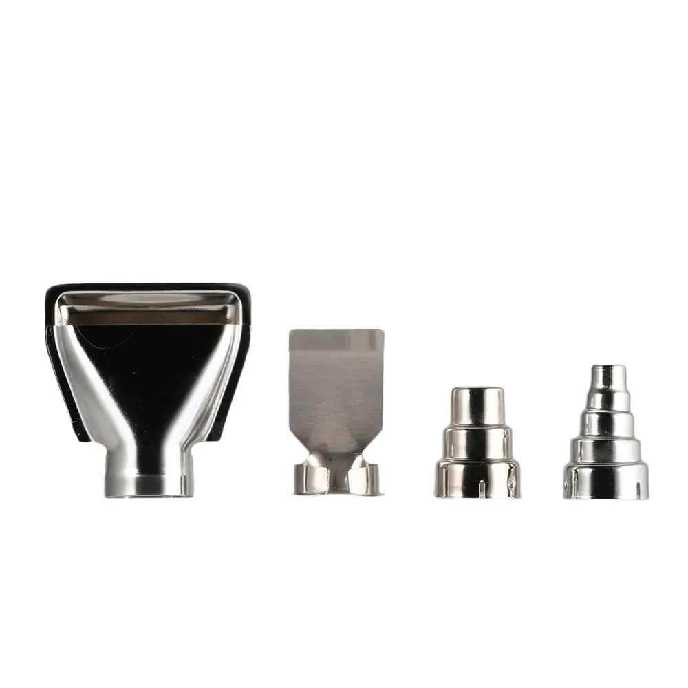 

4PCS Heat Hot Air Gun Nozzles Kit Shrink Paint Stripper Rework DIY Tool Universal Triangle Round Nozzle Mouth