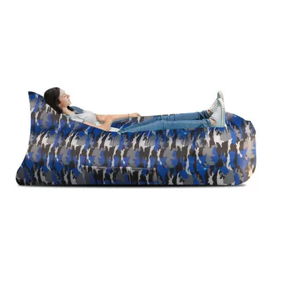 Открытый спальный мешок камуфляж Siesta водонепроницаемый надувной диван-кровать кемпинг наполненный воздухом пляжный шезлонг стул легко складывается/хранение