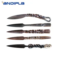 Рафинированный нож из металлической стали Pu Erh, ручная работа, чайные иглы для офиса, чайная посуда, аксессуары для чая кунг-фу, отправлено другу, Порезанный пуэр