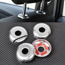 CITALL хром переднее сиденье подголовник стержень Накладка для BMW F30 F31 F32 3 4 серии