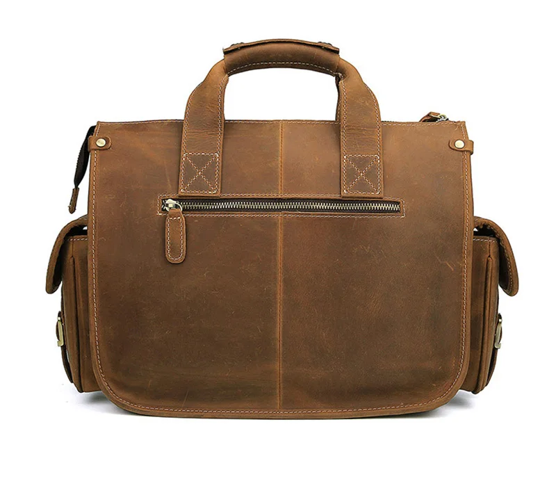 MAHEU высококачественный портфель для ноутбука Crazy Horse из натуральной кожи, сумки для ноутбуков, сумки для ноутбуков, сумки на плечо для деловых мужчин, винтажные