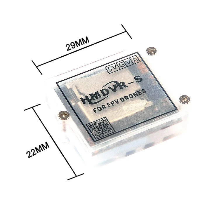 

Micro Mini HMDVR-S DVR Video Recorder For FPV Monitor RC Quadcopter Drone Audio Video Transmitter DIY Parts