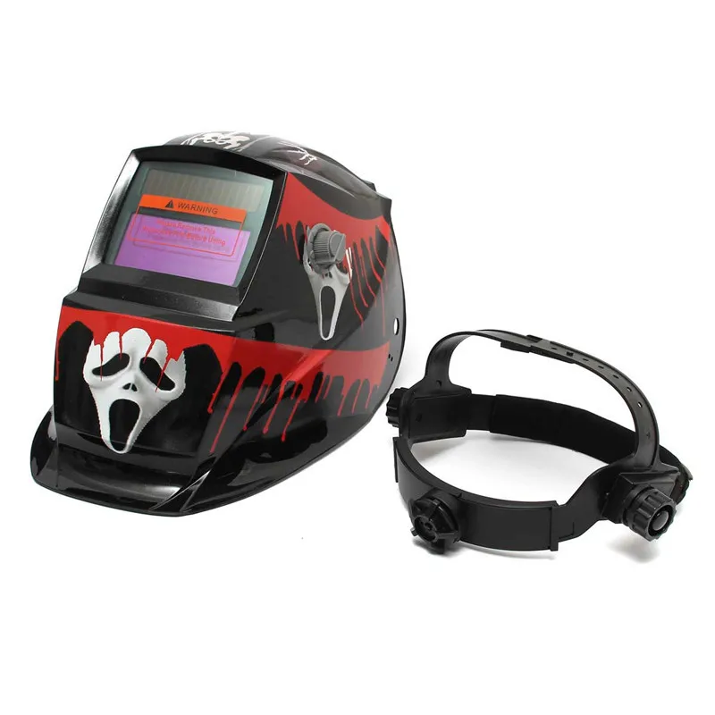 

Bloody Ghost Solar Welders Mask Electric Welding Auto Darkening Welding Helmet Advanced Circuit Design Comfortable Helmets