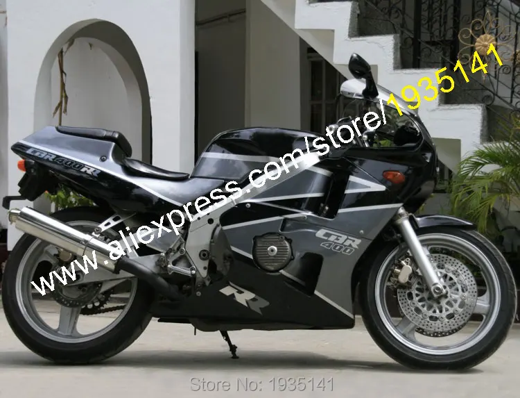 Индивидуальный обтекатель для Honda CBR400RR NC23 1987 1988 1989 CBR 400 RR 87 88 89 400RR черный серый