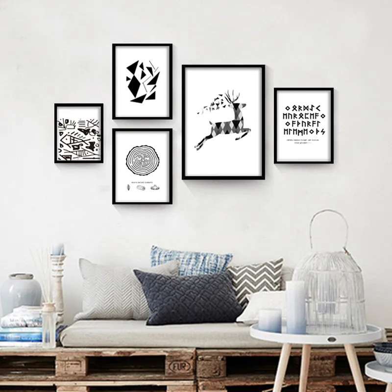 HEYCUADRO Simple idea Wall photos Prints Wall Art Canvas Painting Wall