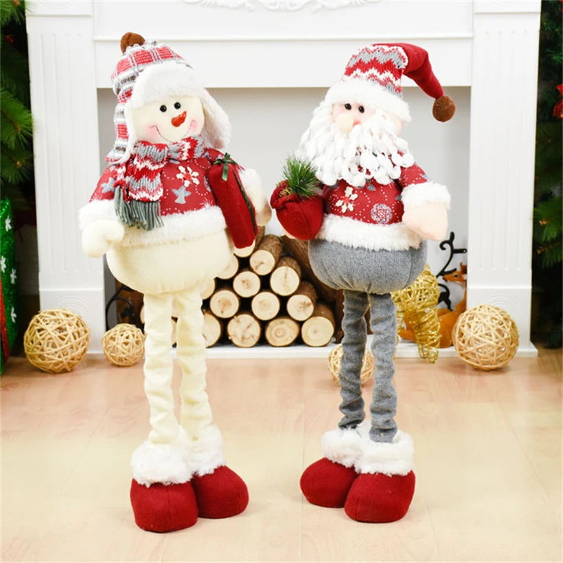 

Christmas Decorations Santa Claus Snowman Merry Christmas Decoracion Navidad New Year Gift Natal Doll Christmas Tree Decorations