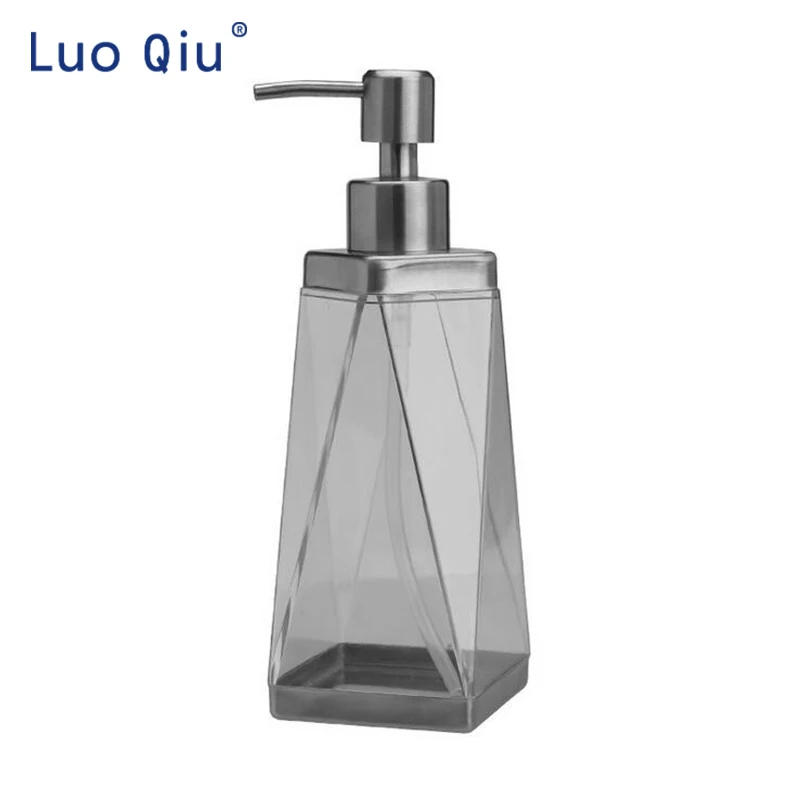 

Clear Acrylic Bottle Liquid Soap Whipped Mousse Points Bottling Shampoo Lotion Shower Gel Pump Bottles