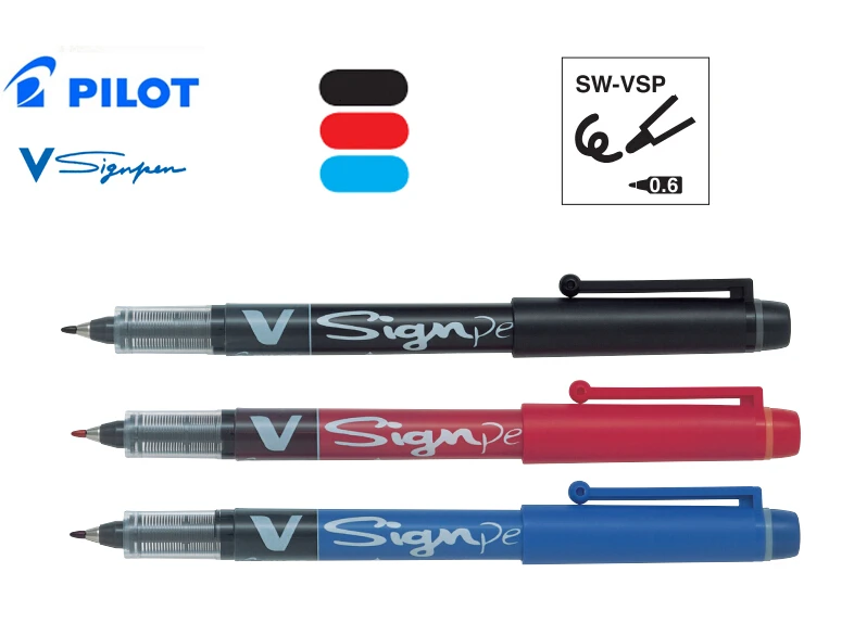 PILOT V Sign Pen 0.6MM PILOT SW VSP office and school signature pen