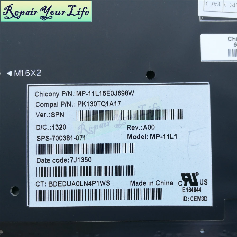 Клавиатура для ноутбука hp для Envy 13-2000 SPECTRE XT PRO 13-B000 Spectre XT 13 SP испанская клавиатура с подсветкой оригинальная PK130TQ1A17