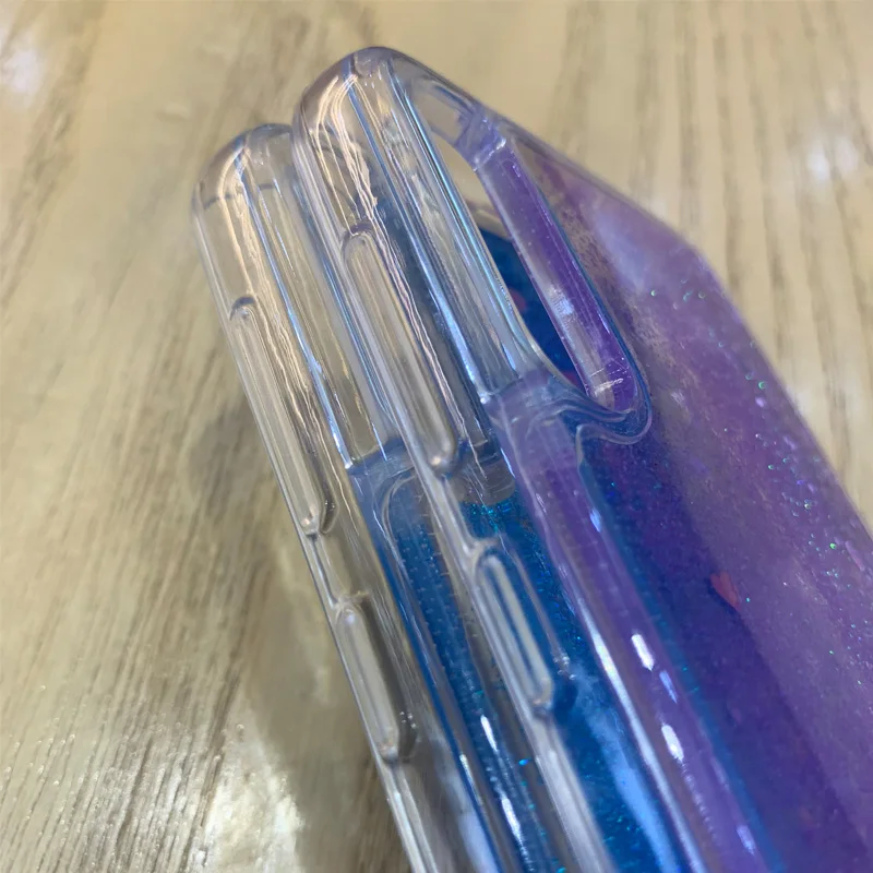 Glitter Bling Liquid Dynamic Clear Soft TPU Case Cover on sfor Samsung A10 A50 A30 A20 A6 A8 A9 A7 2018 A750 Shiny Phone Coque   (4)